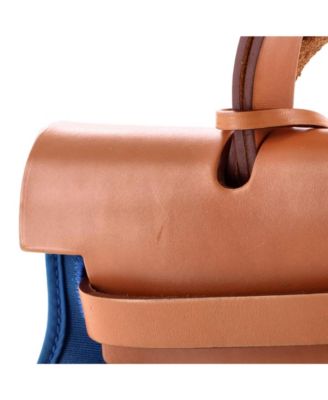 31 Herbag Zip Leather and Toile