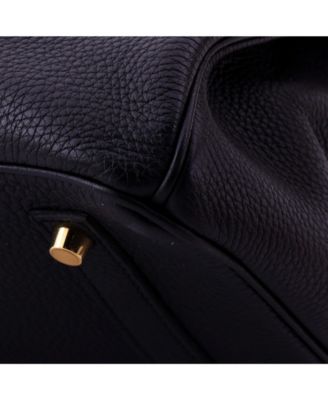 Birkin 35 Handbag Black Togo with Gold Hardware