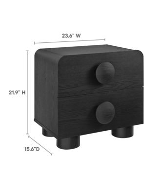 Sonnet 2-Drawer Nightstand