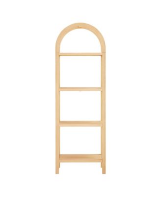  Vexley 72 Inch Tall Narrow Arched Bookshelf