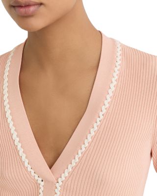 Lauri Craft Stitch Trim Top