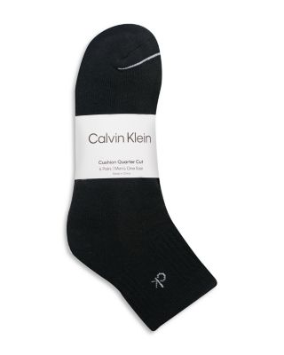 CK Quarter Socks, Pack of 6