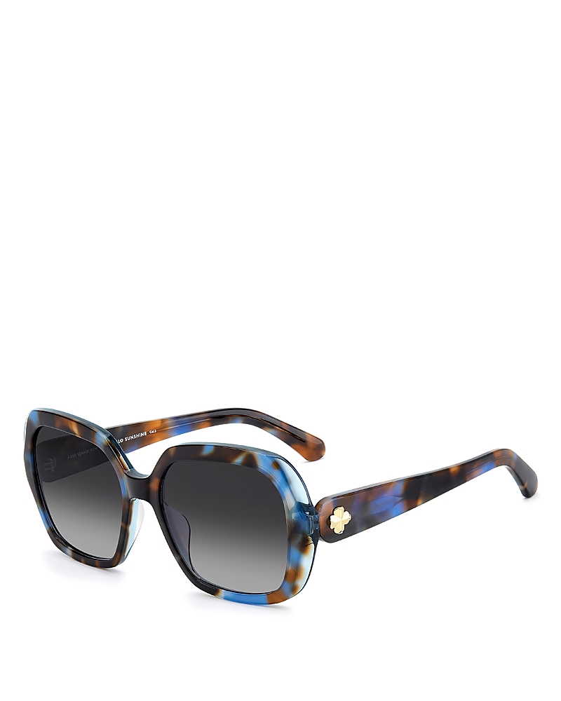 Kate Spade New York Noringa Square Sunglasses, 57mm