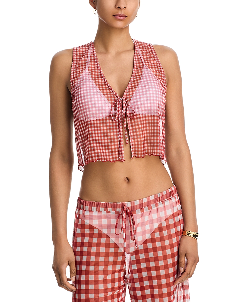 Aqua Mesh Cover Up Top - Exclusive