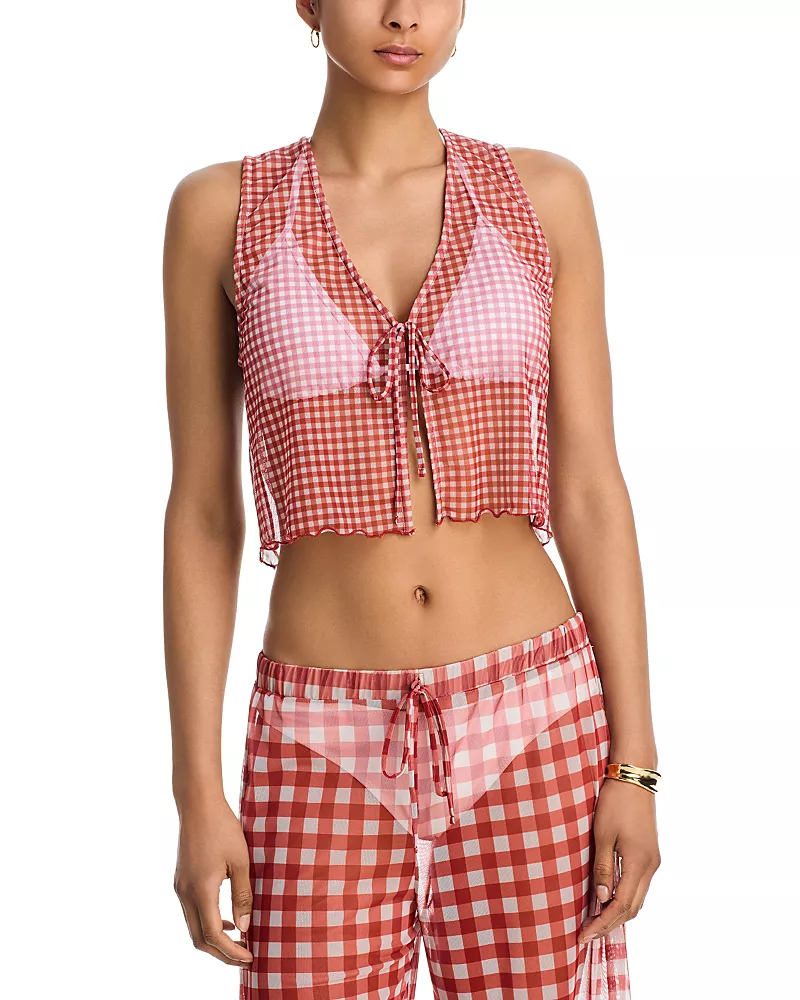 Aqua Mesh Cover Up Top - Exclusive