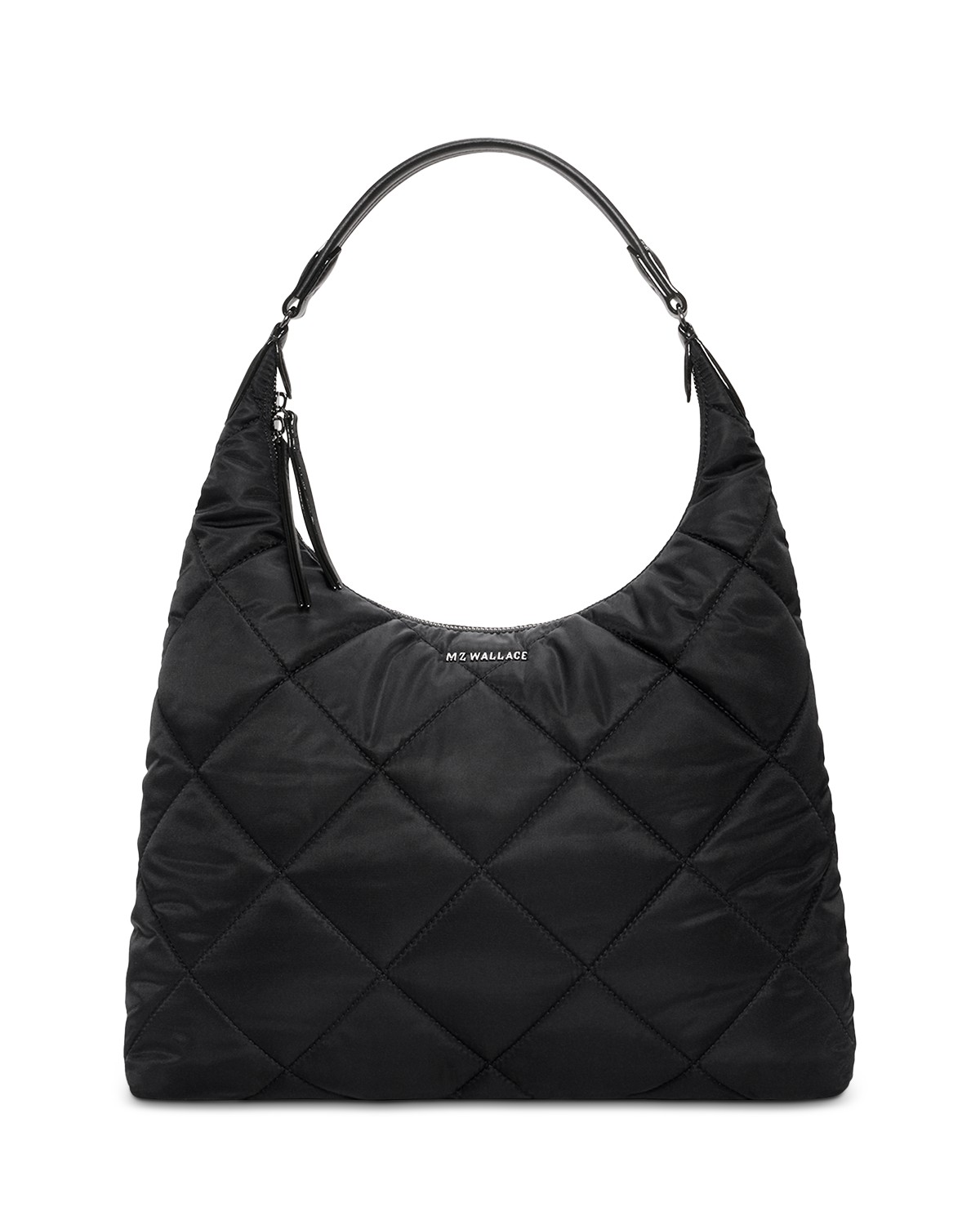 Mz Wallace Madison Large Quilted Nylon Shoulder Bag