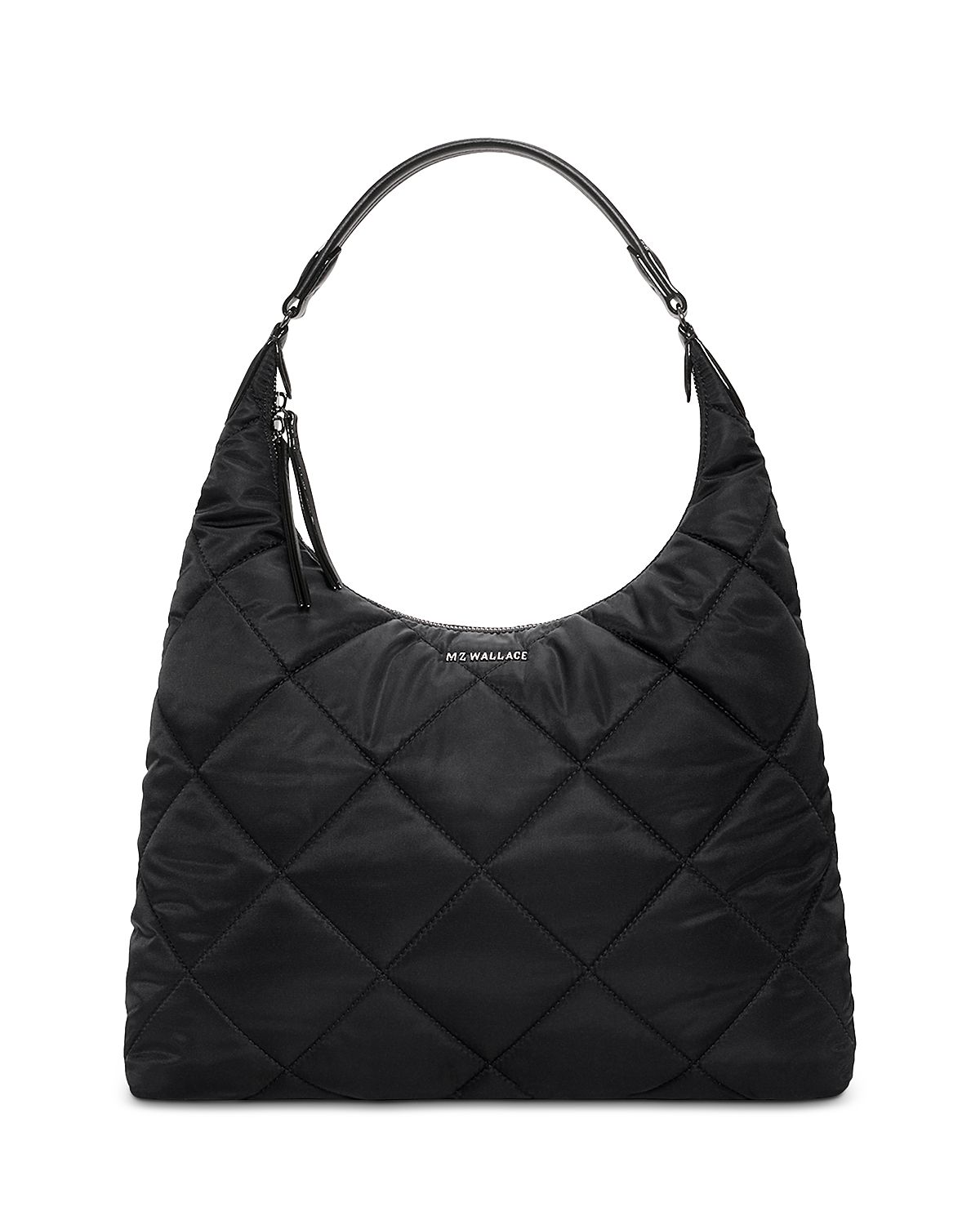 Mz Wallace Madison Large Quilted Nylon Shoulder Bag