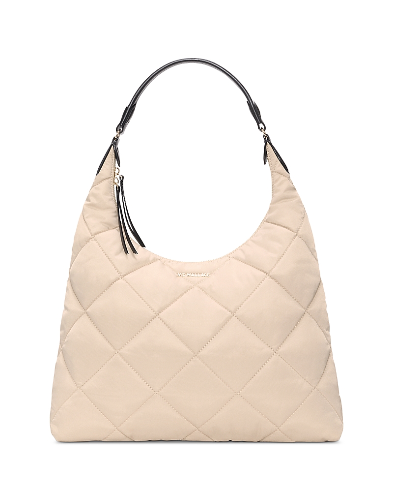 Mz Wallace Madison Large Quilted Nylon Shoulder Bag · OS