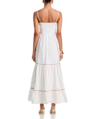 Cambria Piped Trim Dress