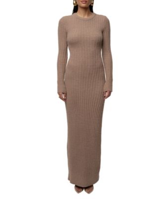  First Class Ribbed Maxi Dress
