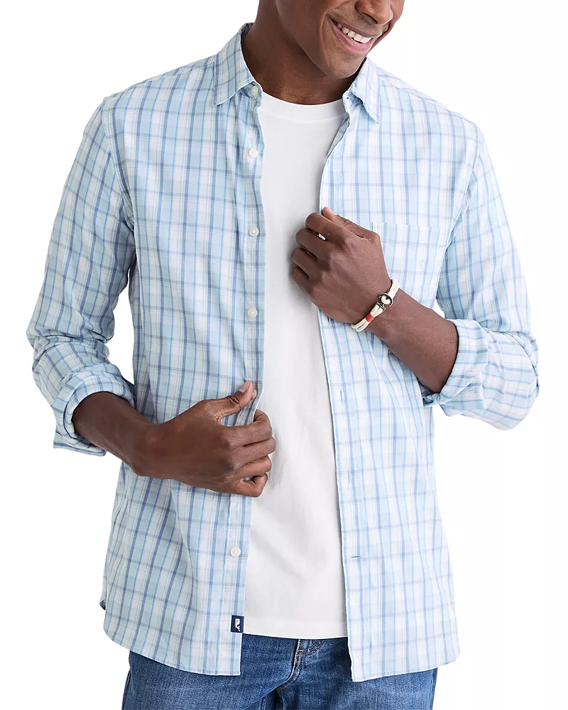 Vineyard Vines Higgs Relaxed Fit Beach Plaid Shirt