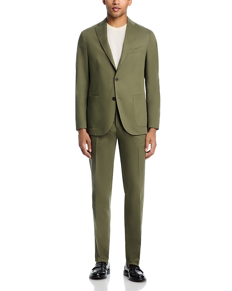 Boglioli Garment Dyed Lyocell & Cotton Slim Fit K Suit