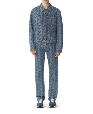 Lunar Year Jacquard Denim Jacket