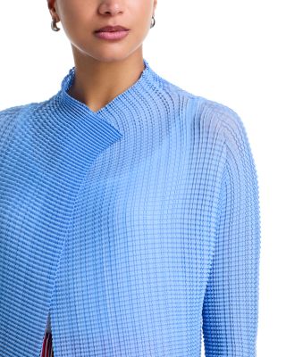 Wooly Pleats Cardigan