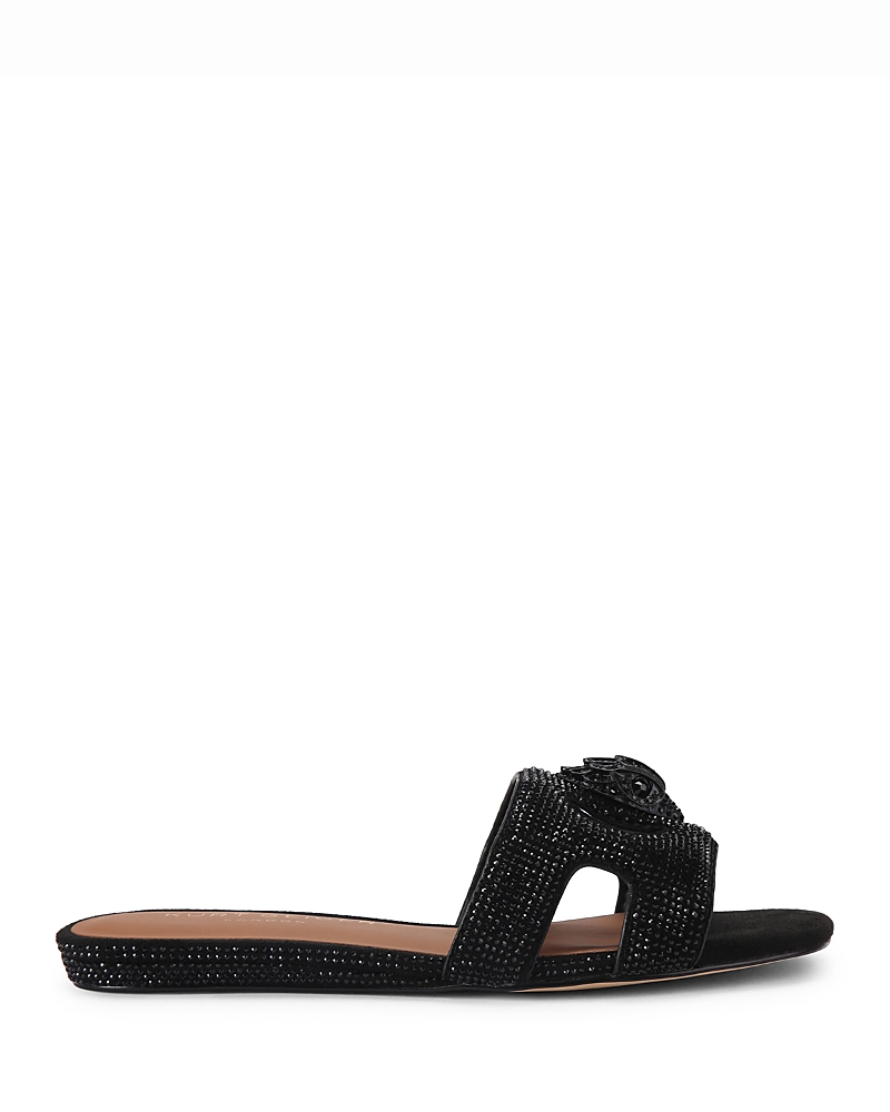 Kurt Geiger London Women's Eagle Cutout Flat Sandals