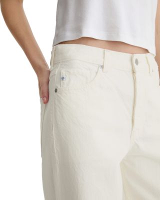 Billie High Rise Straight Jeans in Powder