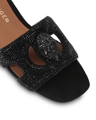 Women's Eagle Cutout Flat Sandals