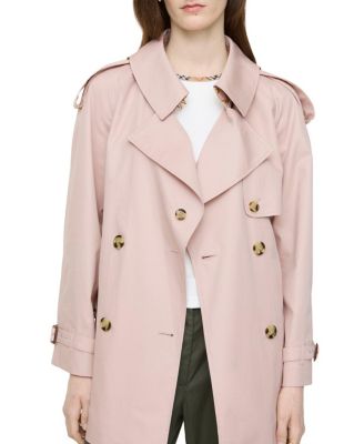 Short Tropical Gabardine Fitzrovia Trench Coat