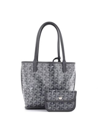  Mini Anjou Reversible Tote Coated Canvas