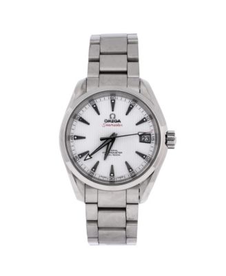  Seamaster Aqua Terra 150M Co-Axial Chronometer Automatic Watch in Stainless Steel 39mm
