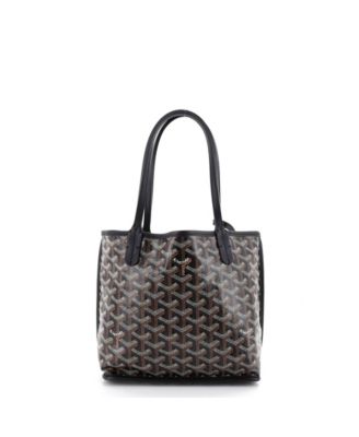  Mini Anjou Reversible Tote Coated Canvas