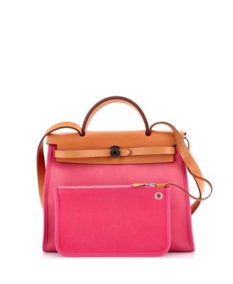 31 Herbag Zip Leather and Toile