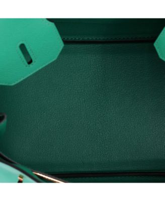 Birkin 30 Handbag Green Epsom with Gold Hardware