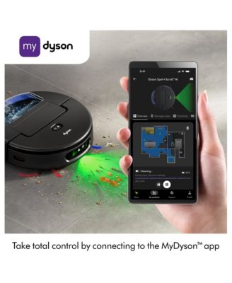 Spot+Scrub Ai Wet and Dry Robot Vacuum | Matched Black/Blue