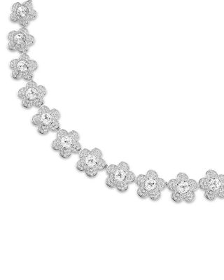 Ariana Grande x Swarovski Crystal Flower All Around Collar Necklace, 14.87-16.12"