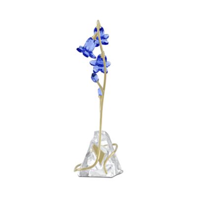 Florere Collection Blue Bellflower Crystal Figurine