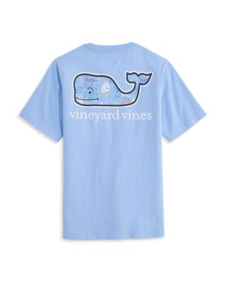 Boys' Keys Scene Whale Short Sleeved Pocket Tee - Big Kid
