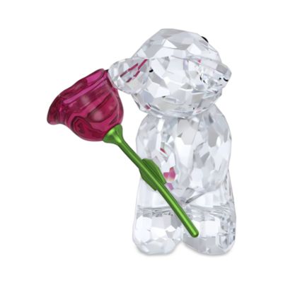 Kris Bear Collection A Rose With Love Crystal Figurine