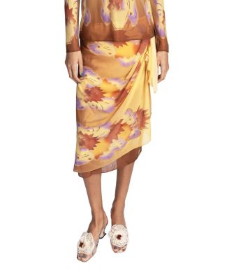  Sunburst Sarong Skirt
