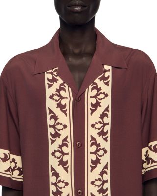 SS26 Loose Fit Amalfi Contrast Print Shirt