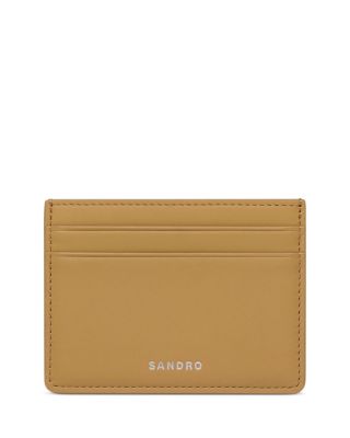 Leather Logo Card Holder