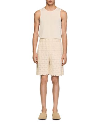 Broderie Anglaise Cotton Shorts