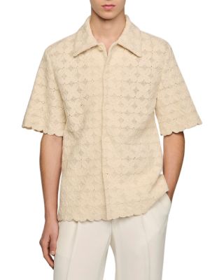 Cotton Broderie Anglaise Shirt
