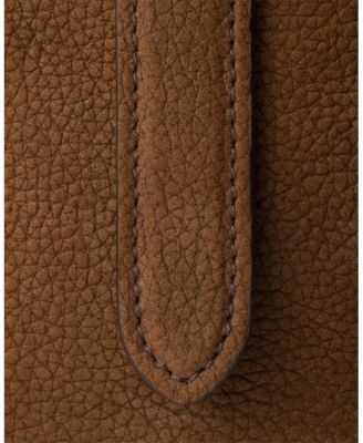 Aimee Large Nubuck Leather Shoulder Bag