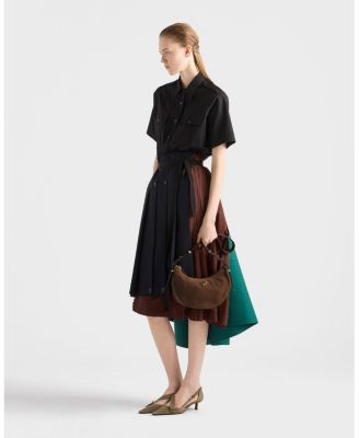 Arque Small Nubuck Leather Bag