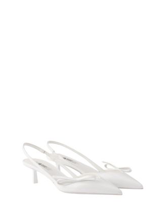  Women's Patent Leather Slingback Pumps