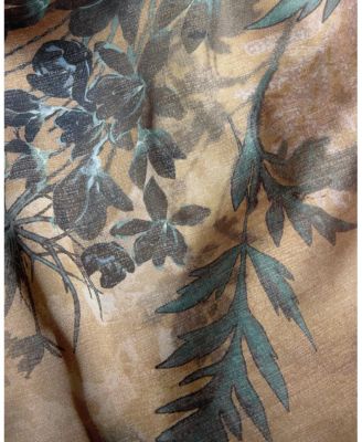  Aubree Long Sleeve Midi Dress in Floral Print