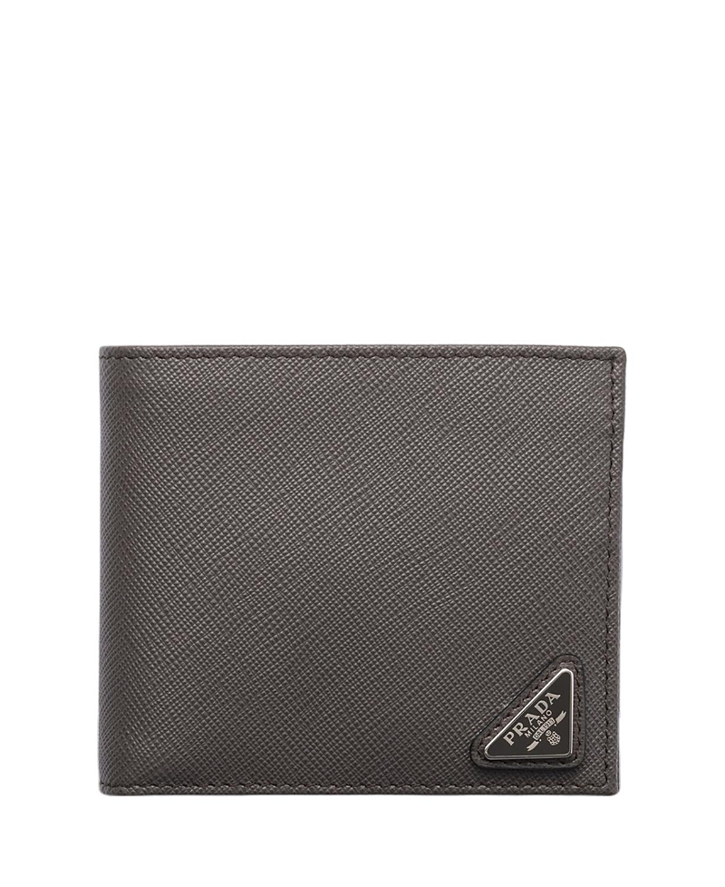 Prada Saffiano Leather Wallet With Coin Purse · OS
