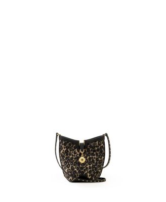 CATCH BY LANVIN NANO BUCKET BAG IN RAFFIA