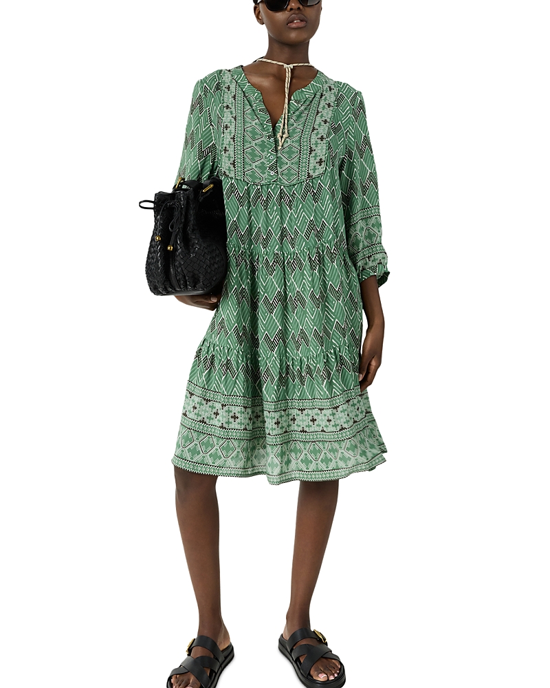 Gerard Darel Rim Tiered Dress