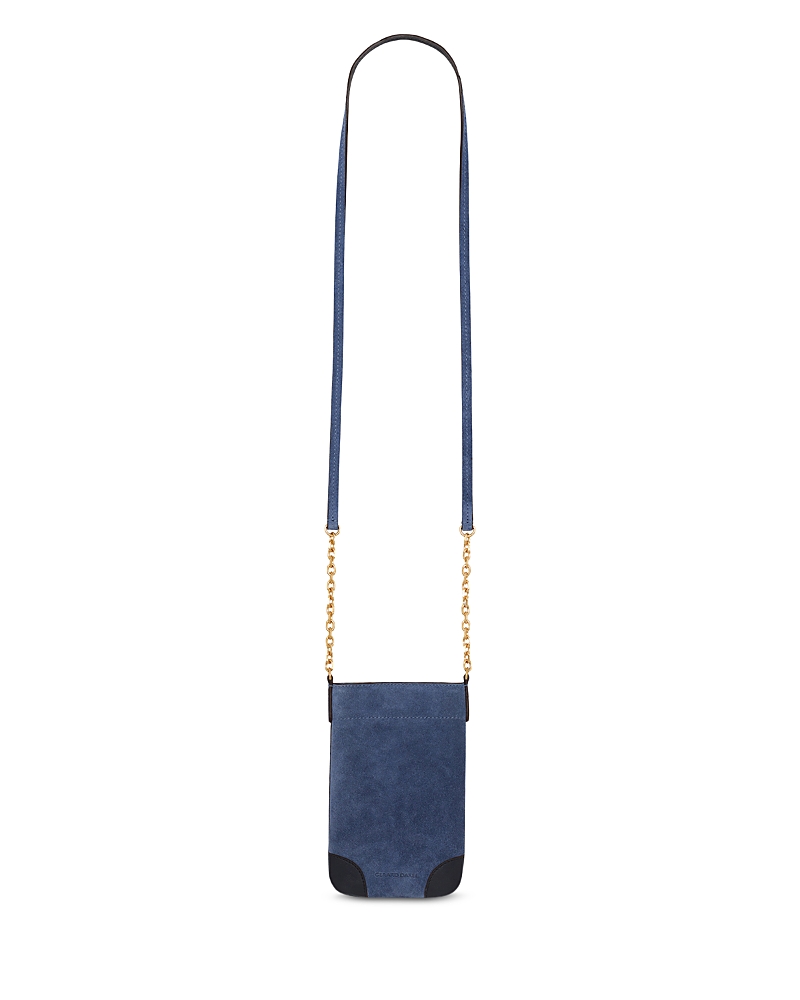 Gerard Darel Charlotte Suede Crossbody Phone Holder