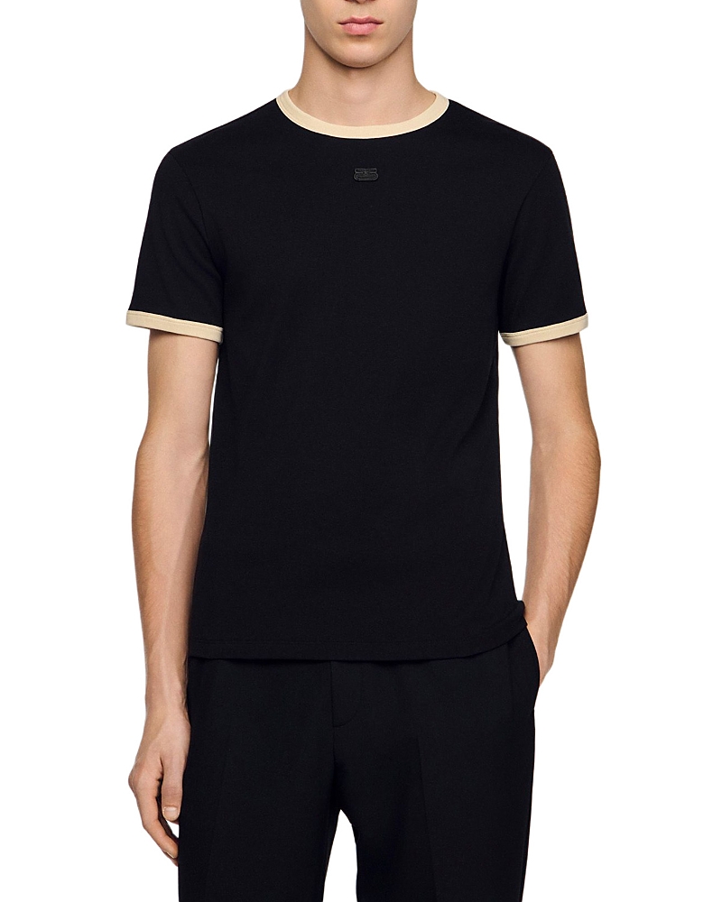 Sandro Logo Ringer Tee
