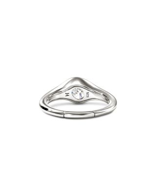 Sterling Silver JH Lovestruck™ Lab Grown Diamond Oval Solitaire Ring