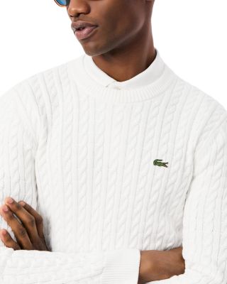 Cable Knit Cotton Sweater