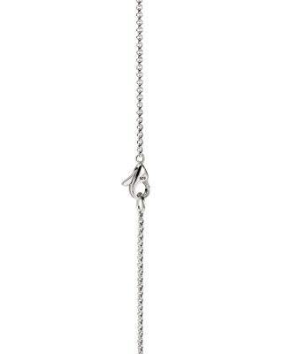 Sterling Silver Lovestruck™ Lab Grown Diamond Bezel Chain Bracelet