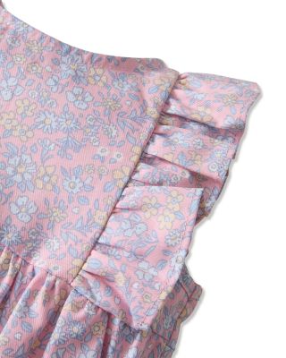 Girls' Floral Ruffled Romper - Baby